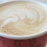 Chai Latte · Jones bros mix of black tea latte spiced up with cardamom, ginger, cloves, indian spices and...