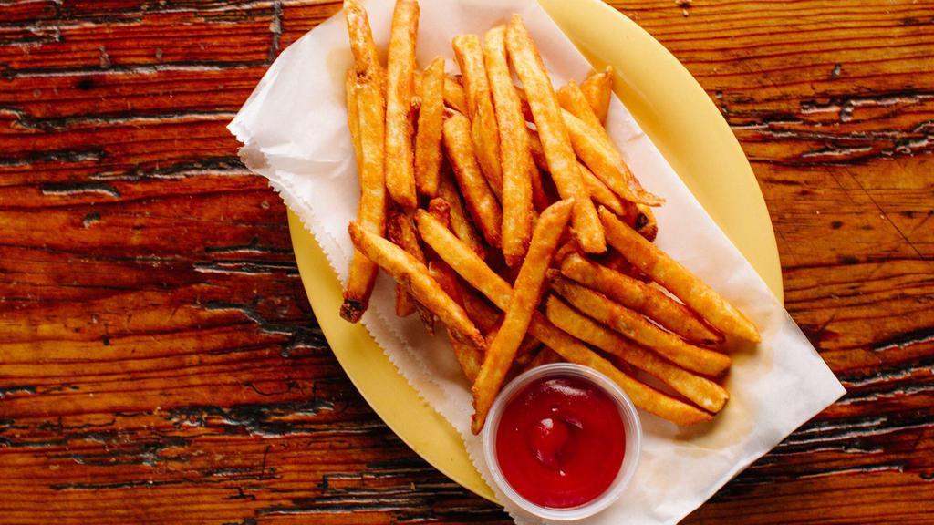Papas Fritas By 90 Miles Cuban Cafe · By 90 Miles Cuban Cafe. French fries. Contains soy and nightshades. We cannot make substitutions.