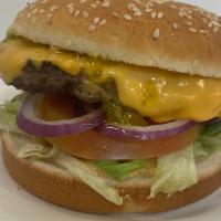 Cheeseburger + Small Fries · The Powerhouse cheeseburger is a hamburger topped with cheese and our Special House Souce. T...