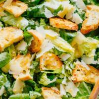 Caesar Salad · Crisp Romaine Lettuce, Grana Padano, Blistered Cherry Tomatoes, Croutons, House Made Caesar ...
