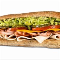 #17. Milio'S Classic Sandwich Only · Roast turkey breast, smoked ham, cheddar cheese, garden-fresh lettuce, red ripe tomatoes, cr...