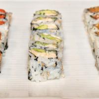 Spicy Maki Combination · Spicy Tuna Roll – Spicy Salmon Roll – Spicy California Roll