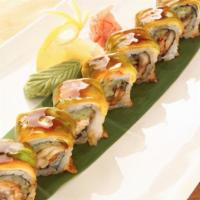 Dragon Roll · Tempura Shrimp – Cucumber – Avocado