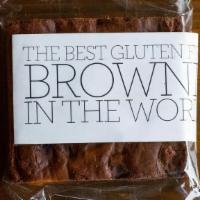 Gluten Free Brownie · The best gluten-free brownie in the world.