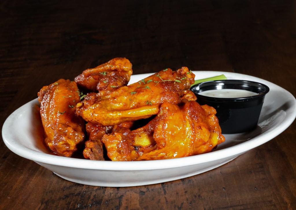 Wings · (choose one sauce each additional cost).