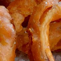 Onion Rings · battered onion rings.