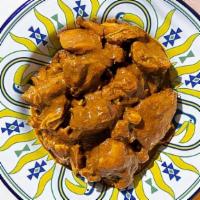 Curry Chicken · Boneless Chicken thigh and leg marinated in our famous family curry sauce.