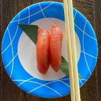 Tuna Nigiri · 2 pieces per order, Slices of Raw Tuna on top of Rice