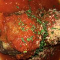 Side Of Homemade Meatballs · Two pieces.