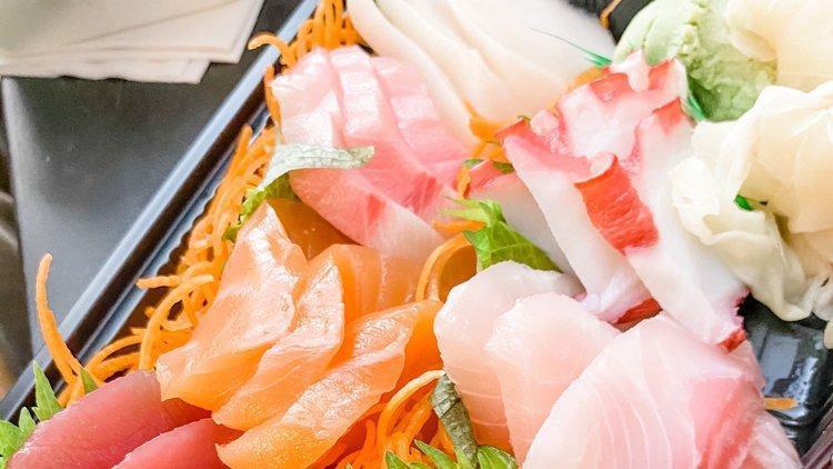 Sashimi Sample · Chef Choice 7pcs Fresh Fish.