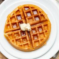 Belgium Waffle · Add gluten free for an additional charge.