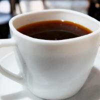 Americano · Double shot of espresso poured into water