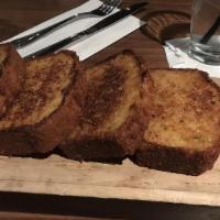Lodge Cornbread · Homemade with maple butter. extra maple butter for an additional charge.