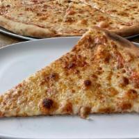 Cheese Slice · 100% whole milk Mozzarella with Housemade pizza sauce on a traditional thin NY style crust.
