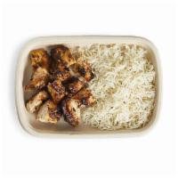 Chicken And Rice · Show the kiddos some tandoori love. Juicy, antibiotic and hormone-free chicken on a bed of b...