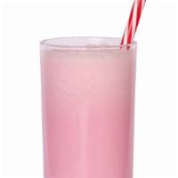 Strawb And Banna Smoothie  · Strawberry and banana blended with milk and yogurt.