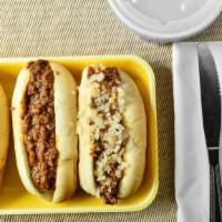 Regular Special · 3 regular coneys + free fountain drink
PLEASE SPECIFY WHAT YOU WANT ON YOUR CONEYS

Mustard
...