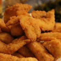 Catfish Fingers · Served with chipotle mayo.