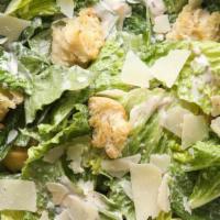Caesar Salad · Romaine lettuce, tomato, parmesan and croutons