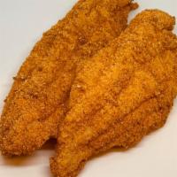 Cajun Catfish & Chips · 2 Piece Cajun Catfish And Frys
