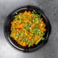 Mixed Veg · Fresh vegetables cooked with spices in slightly tangy sauce.