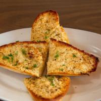 Garlic Bread · Add mozzarella and spinach & mozzarella for an additional charge