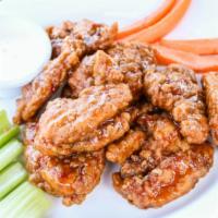 Tossed Tenders · 1 lb (roughly 8 - 10) chicken tenders tossed in your choice of sauce. Served with a side of ...