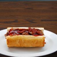 Bbq Beef Sandwich · Italian beef, French bread and BBQ sauce.