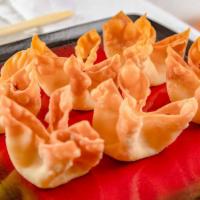 Crab Meat Wontons (6 Pieces) · Crab meat and cream cheese.