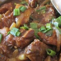 Twice Cooked Pork (Large Only) · Hot & spicy.