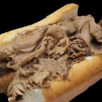 Combo Beef & Sausage · A house favorite!

Our home-made Italian beef and a spicy Italian sausage on roll

A truly m...