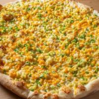 Mac And Cheese · Vegetarian. Our most popular slice now with macaroni noodles, mild cheddar, shard white ched...