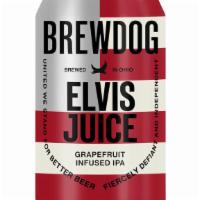 Elvis Juice 6 Pack · An American IPA with a bitter edge that will push your citrus tolerance to the brink and bac...