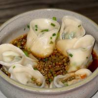 Shrimp Dumplings · steamed, ponzu sauce, black vinegar
