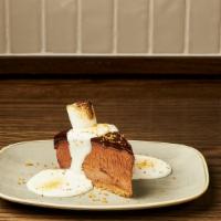 S'Mores Mousse Cake · toasted marshmallow, chocolate ganache