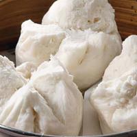 Gai Bao (3) · Chicken and mushroom steamed buns.