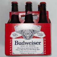 Budweiser Regular | 6-Pack, 12 Oz Bottles · 