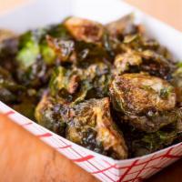 Citrus Herb Brussel Sprouts · Brussels Sprouts dressed in an herb and citrus sauce. Vegan, gluten friendly