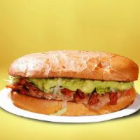 Porky The Pig Combo · Enjoy our famous mouthwatering pulled pork tortas that will absolutely delight your taste bu...