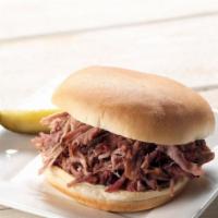 Pulled Pork · Tender and juicy, hickory-smoked low and slow overnight.