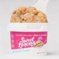 Sweet Loren'S Birthday Cake Edible Cookie Dough · Creamy, smooth and scoop-able gluten-free cookie dough. Delicious taste from only clean ingr...