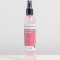 Large Bulgarian Rose Water Hydrating Solution · This six oz bottle is made for multi uses. Refreshing, revitalizing, reviving spray.