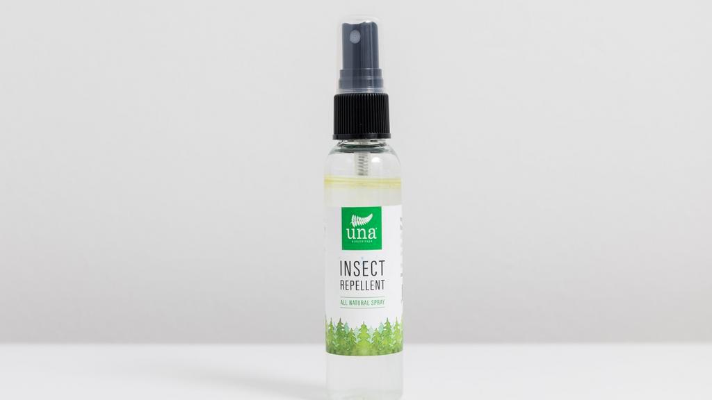 Una 100% All Natural Bug Spray · All natural ingredients that have been proven to work.