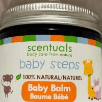 Scentuals Baby Balm · All Natural diaper rash treatment and skin barrier