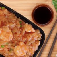 Hot & Spicy Shrimp / 干烧虾 · Hot and spicy.