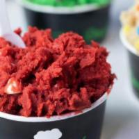 Lady In Red · Edible Cookie Dough Red Velvet with White Chocolate Morsels