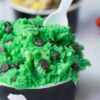 Mint Dynasty · Edible Cookie Dough with Mint and Mini Chocolate Morsels