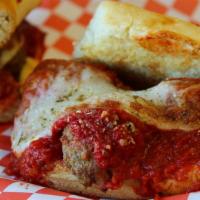 Meatball Sub · Meatballs, Provolone Cheese and. Tammy's Original Pizza Sauce