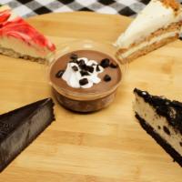 Cake · Selection of Cheesecakes and Cakes - Strawberry Swirl, Oreo, Carrot Cake, Chocolate, Mousse ...