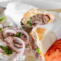 Beef Shawarma Sandwich · 
